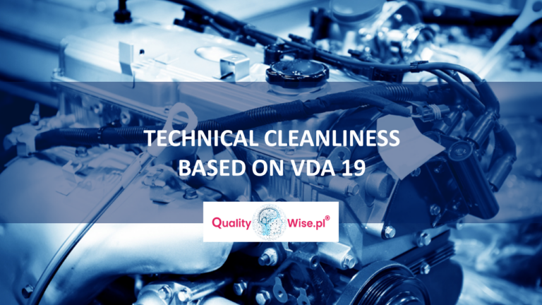 Technical cleanliness, VDA 19, Qualitywise.pl