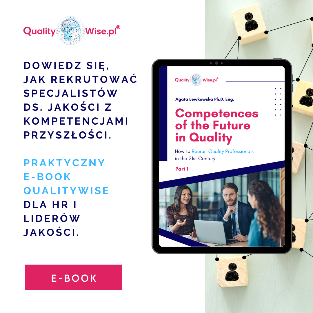 Kompetencje przyszłości w jakości – rekrutacja, Ebook, Qualitywise.pl