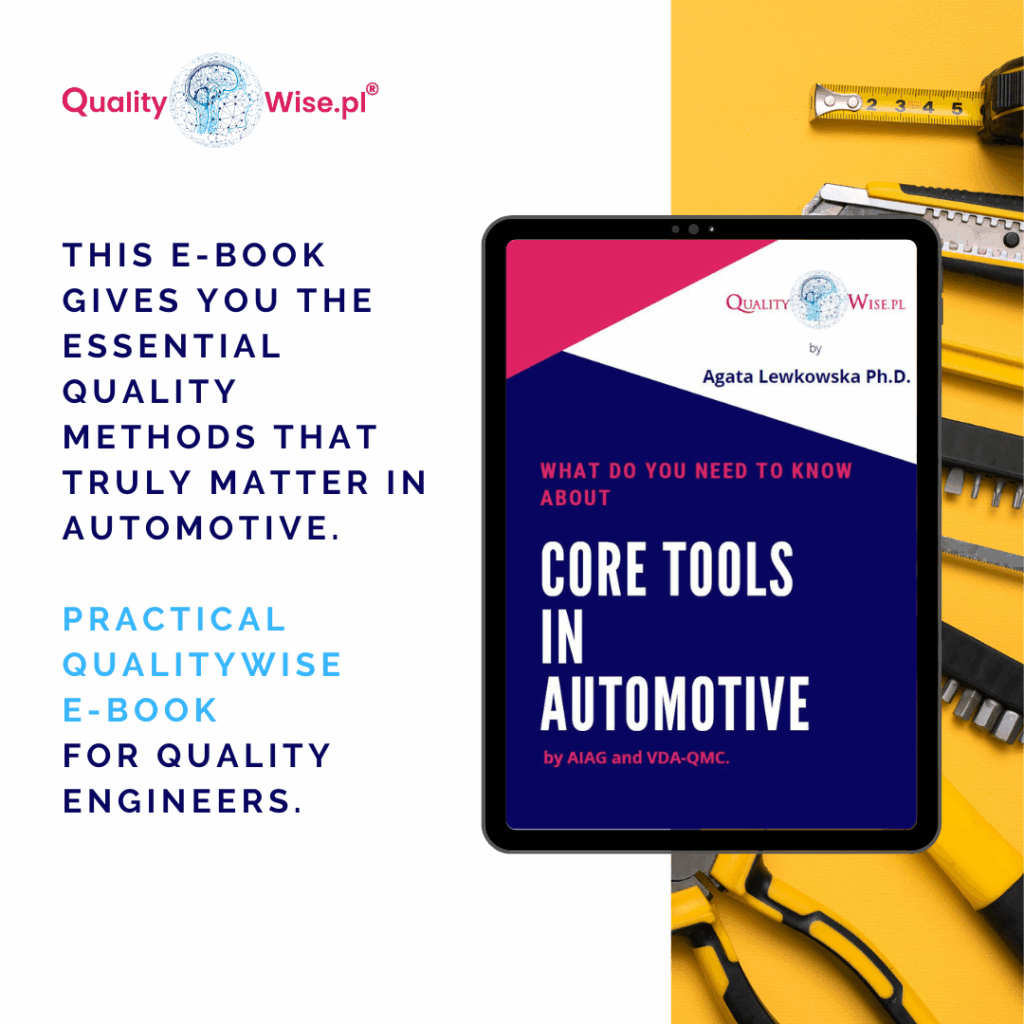Ebooks Core tools in automotive, Qualitywise.pl