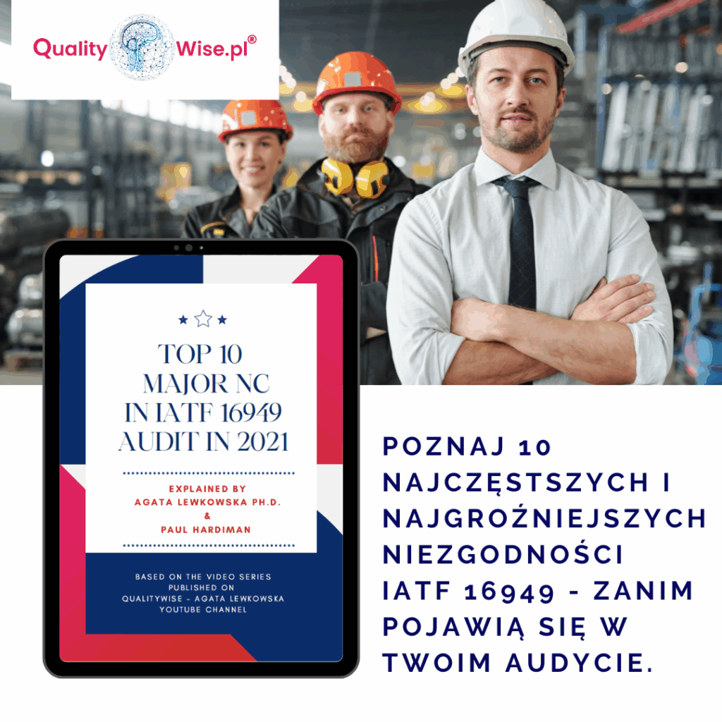 Ebook, top 10 iatf dużych niezgodności, Qualitywise.pl