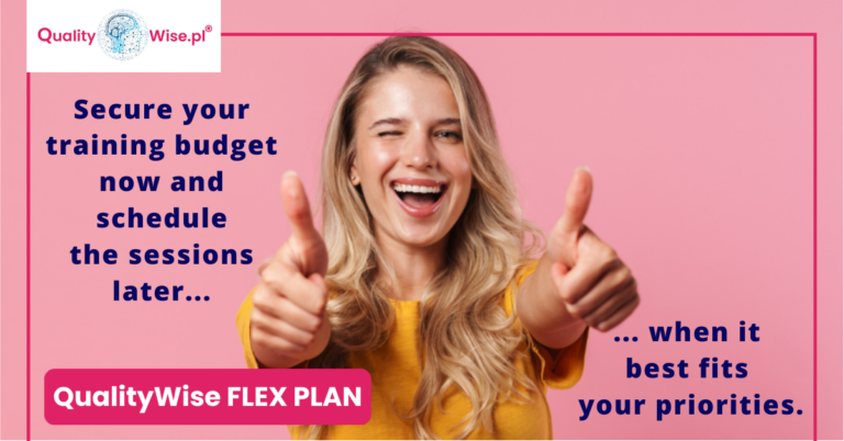 Training budget, qualitywise.pl FLEX PLAN