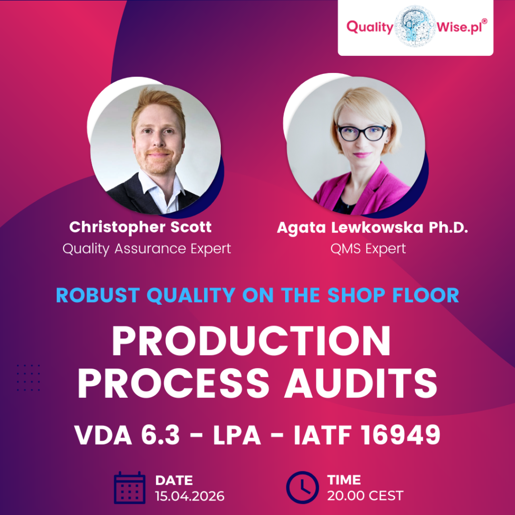 Webinars robust quality