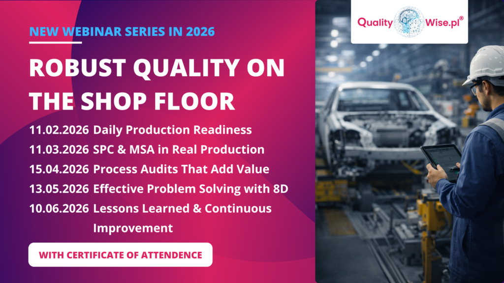 Webinars robust quality