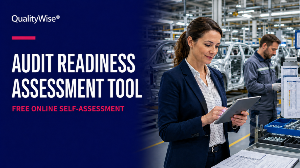Audit Readiness Assessment Tool QualityWise