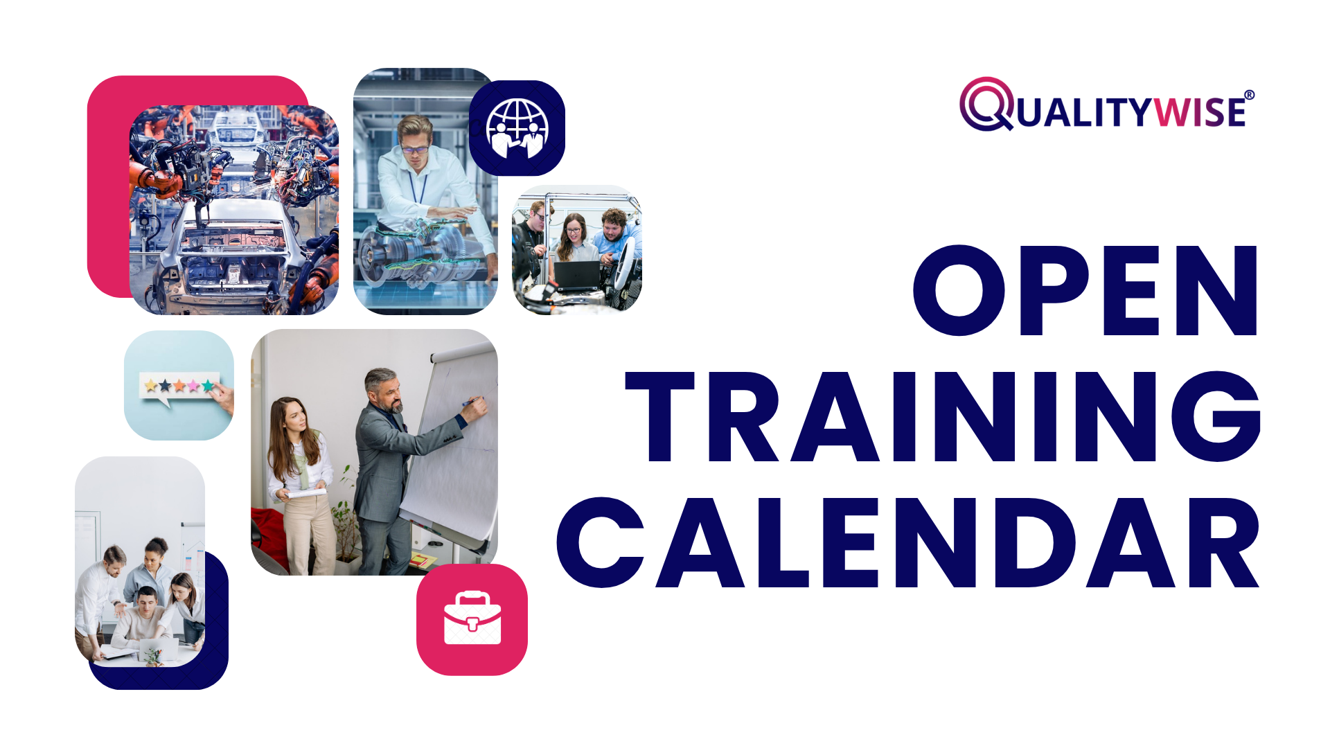 QualityWise open training calendar
